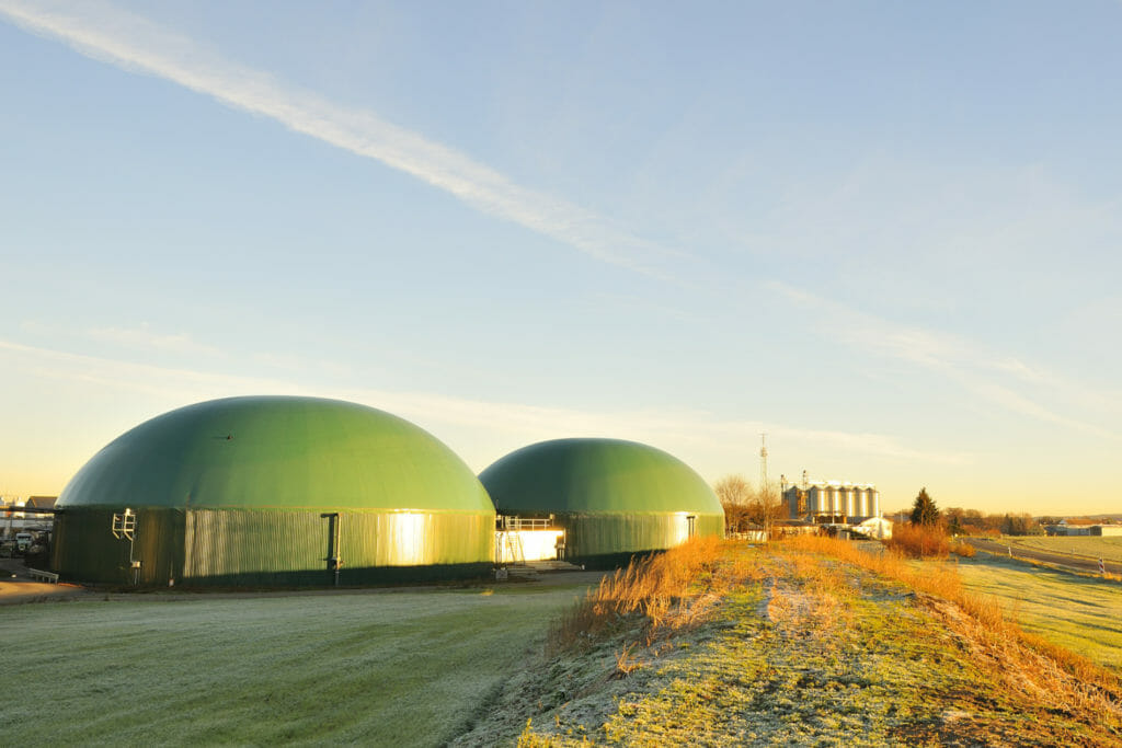 Biogasanlage für Bio LPG mit CO2 Abscheidung