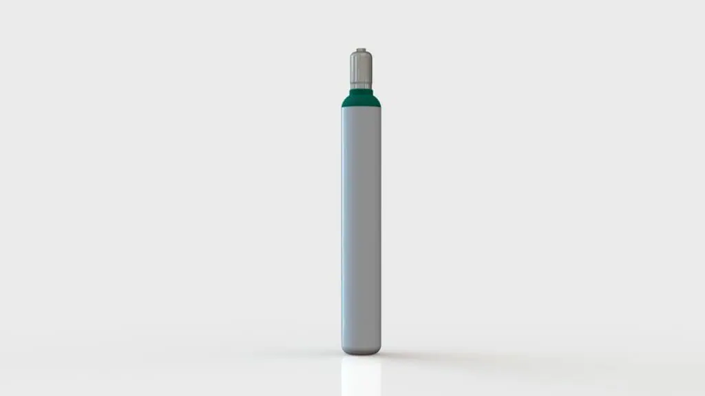 Gasflasche Argon 5 l gefüllt Eigentumsflasche
