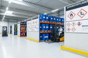 Chemikalien entsorgen Lager